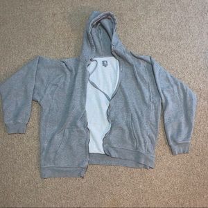Grey champion zip up